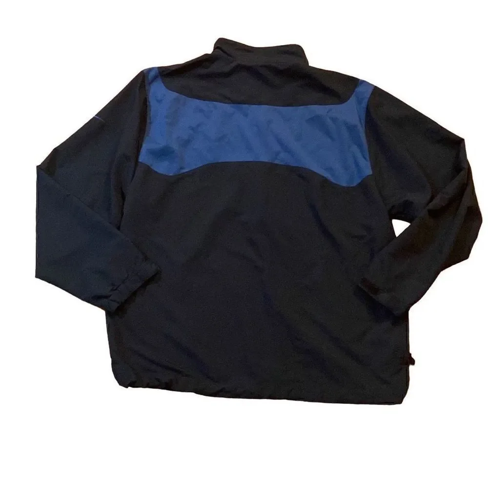 Nike Golf Navy Blue Windbreaker Half Zip Jacket XL